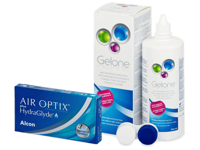 Air Optix plus HydraGlyde (6 čoček)