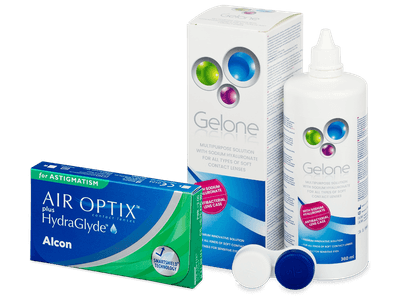 Air Optix plus HydraGlyde for Astigmatism (3 čočky)