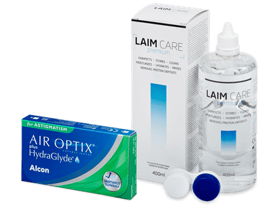 Air Optix plus HydraGlyde for Astigmatism (3 čočky)