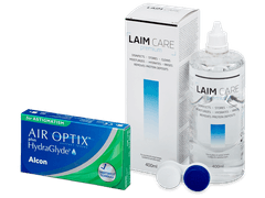 Air Optix plus HydraGlyde for Astigmatism (6 čoček) + roztok Laim Care 400 ml