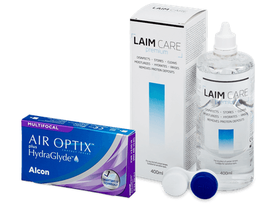 Air Optix plus HydraGlyde Multifocal (3 čočky)
