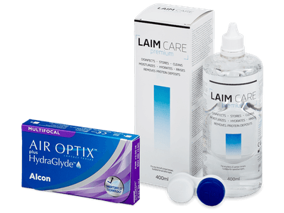 Air Optix plus HydraGlyde Multifocal (6 čoček)