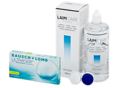 Bausch + Lomb ULTRA for Presbyopia (6 čoček) + roztok Laim-Care 400 ml
