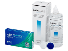 Air Optix Aqua (6 čoček) + Laim Care 400ml
