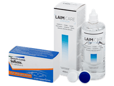 SofLens Toric (3 čočky) + roztok Laim-Care 400 ml