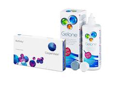 Biofinity (3 čočky) + roztok Gelone 360 ml