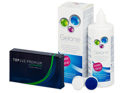 TopVue Premium for Astigmatism (3 čočky)