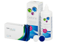 TopVue Air for Astigmatism (6 čoček) + roztok Gelone 360 ml