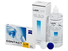 Carl Zeiss Contact Day 30 Spheric (6 čoček) + roztok Laim Care 400 ml