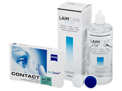 Carl Zeiss Contact Day 30 Compatic (6 čoček) + roztok Laim Care 400ml