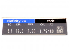 Biofinity Toric (3 čočky)