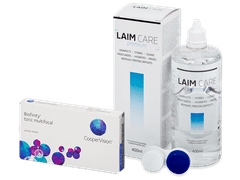Biofinity Toric Multifocal (3 čočky) + roztok Laim Care 400 ml