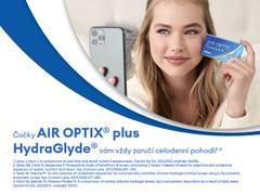 Air Optix plus HydraGlyde (3 čočky)