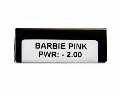 CRAZY LENS - Barbie Pink - dioptrické jednodenní (2 čočky)