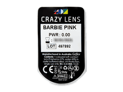 CRAZY LENS - Barbie Pink - nedioptrické jednodenní (2 čočky)