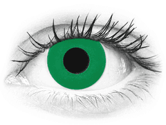 CRAZY LENS - Emerald Green - dioptrické jednodenní (2 čočky)