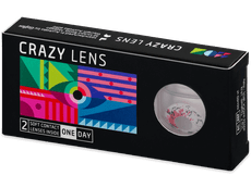 CRAZY LENS - Graffiti - dioptrické jednodenní (2 čočky)