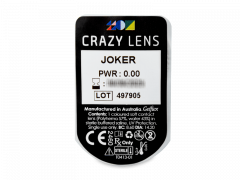 CRAZY LENS - Joker - nedioptrické jednodenní (2 čočky)