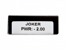 CRAZY LENS - Joker - dioptrické jednodenní (2 čočky)