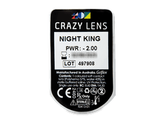 CRAZY LENS - Night King - dioptrické jednodenní (2 čočky)