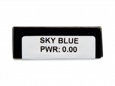 CRAZY LENS - Sky Blue - nedioptrické jednodenní (2 čočky)