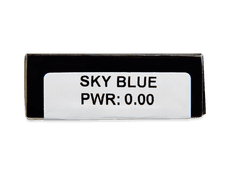 CRAZY LENS - Sky Blue - nedioptrické jednodenní (2 čočky)