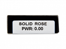 CRAZY LENS - Solid Rose - nedioptrické jednodenní (2 čočky)