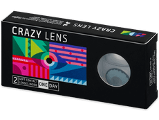 CRAZY LENS - Zombie Virus - dioptrické jednodenní (2 čočky)