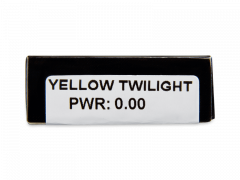 CRAZY LENS - Yellow Twilight - nedioptrické jednodenní (2 čočky)