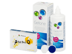 Menicon PremiO (6 čoček) + roztok Gelone 360 ml