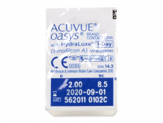 Acuvue Oasys 1-Day with Hydraluxe (90 čoček)