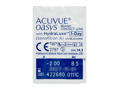 Acuvue Oasys 1-Day with Hydraluxe (90 čoček)