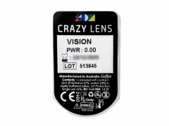 CRAZY LENS - Vision - nedioptrické jednodenní (2 čočky)