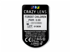 CRAZY LENS - Forest Children - nedioptrické jednodenní (2 čočky)