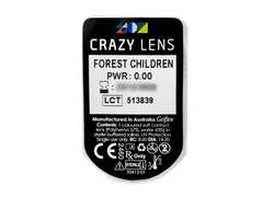 CRAZY LENS - Forest Children - nedioptrické jednodenní (2 čočky)