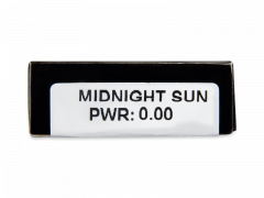 CRAZY LENS - Midnight Sun - nedioptrické jednodenní (2 čočky)