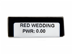 CRAZY LENS - Red Wedding - nedioptrické jednodenní (2 čočky)