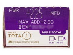 Dailies TOTAL1 Multifocal (30 čoček)