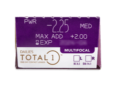 Dailies TOTAL1 Multifocal (30 čoček)