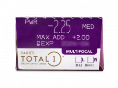 Dailies TOTAL1 Multifocal (30 čoček)