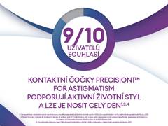 Precision1 for Astigmatism (30 čoček)