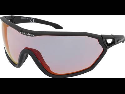 Alpina S-Way QVM+ Black Matt/Quattro Varioflex Rainbow Mirror