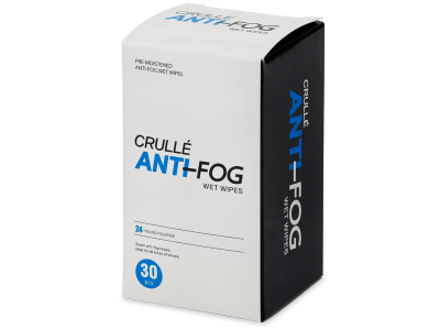 Vlhčené ubrousky Crullé Anti-fog 30 kusů