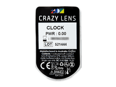 CRAZY LENS - Clock - nedioptrické jednodenní (2 čočky)