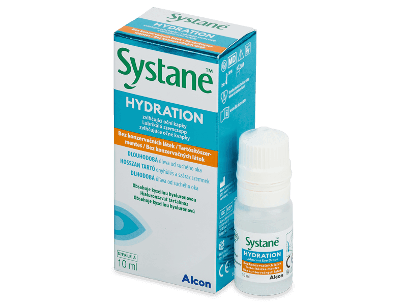 Oční kapky Systane Hydration bez konzervantů 10 ml 
