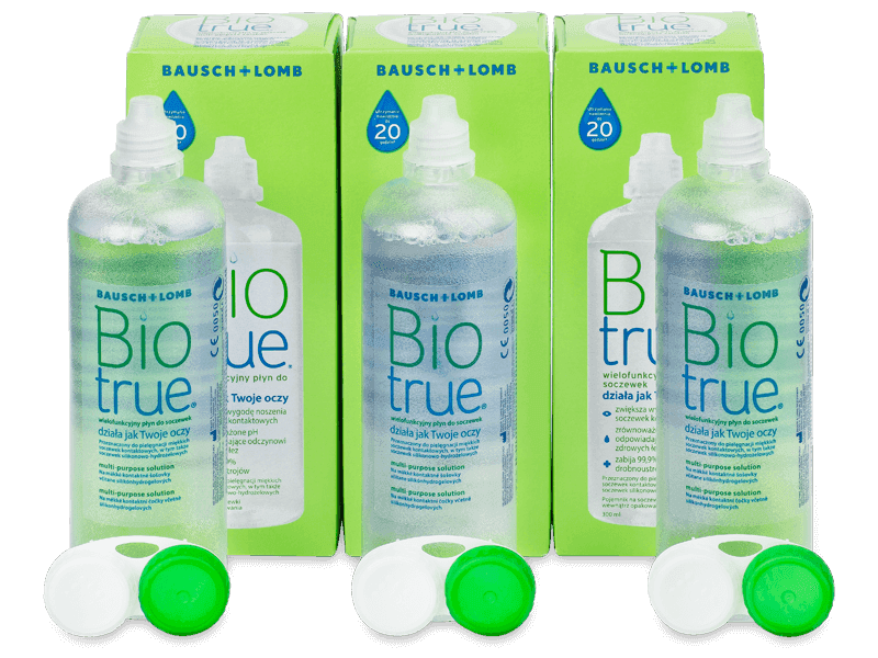 Roztok Biotrue 3x 300 ml 