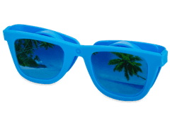 Pouzdro na čočky Optishades - modré