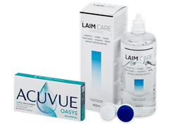 Acuvue Oasys Multifocal (6 čoček) + roztok Laim Care 400 ml