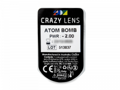 CRAZY LENS - Atom Bomb - dioptrické jednodenní (2 čočky)