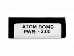 CRAZY LENS - Atom Bomb - dioptrické jednodenní (2 čočky)